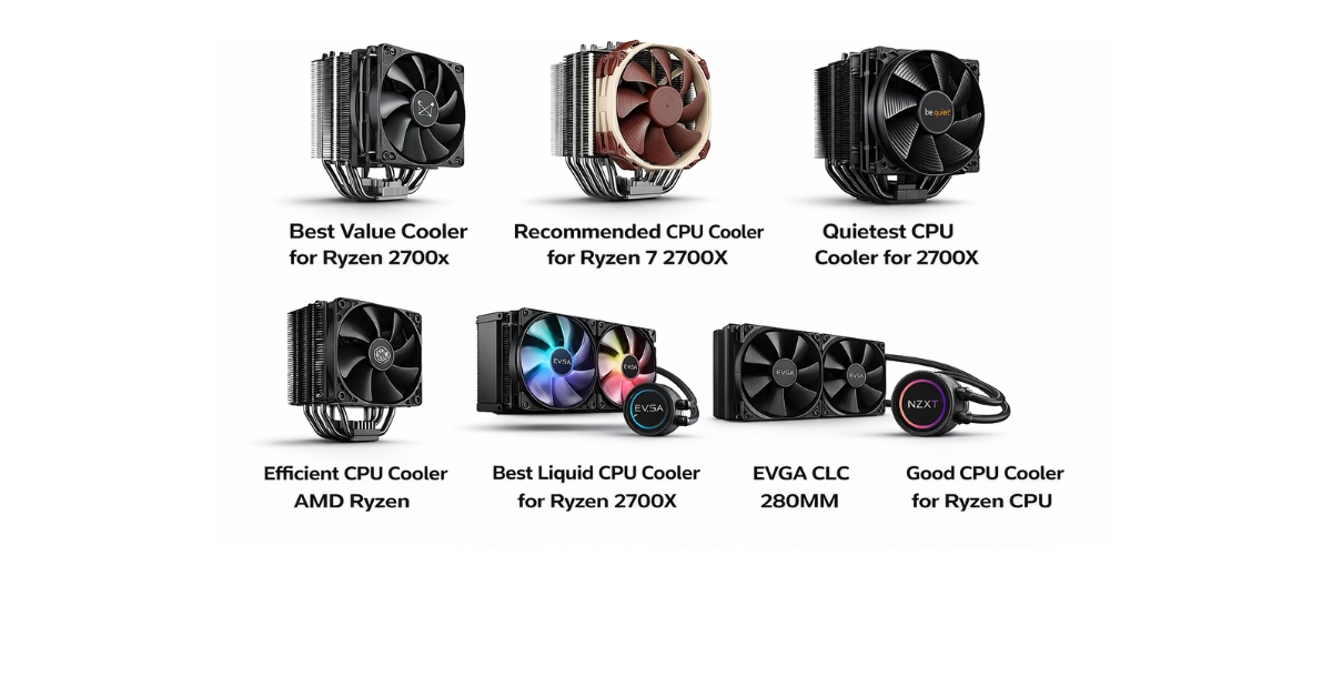Top 7 Best CPU Coolers for Ryzen 7 2700x in 2026