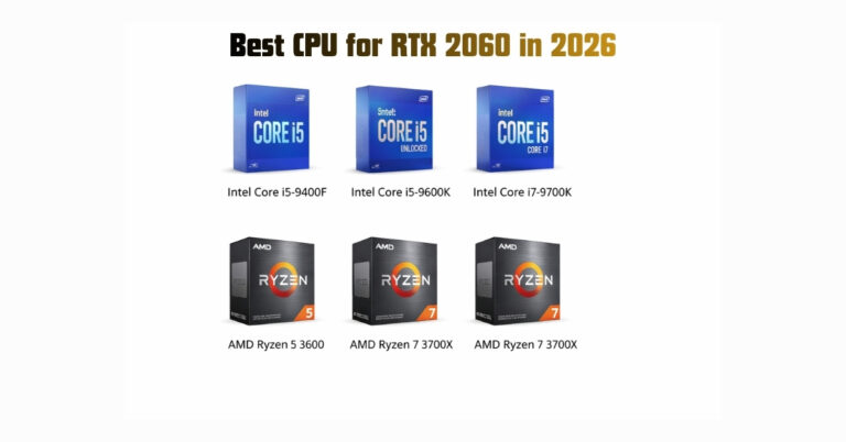 best CPU for RTX 2060