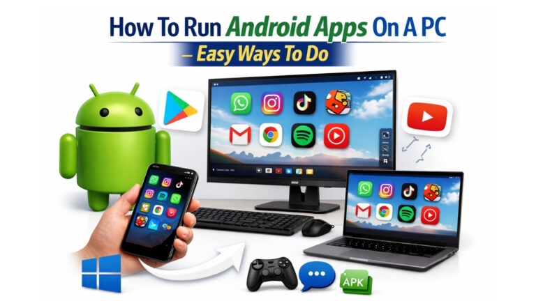 Run Android Apps On A PC