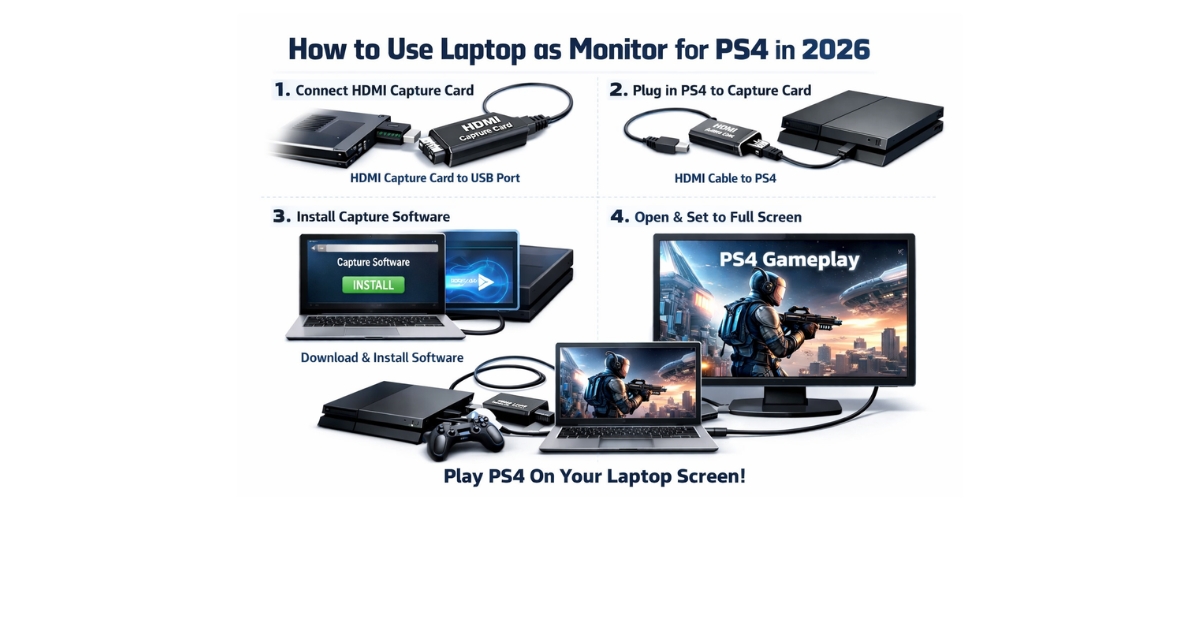  laptop as a monitor for ps4